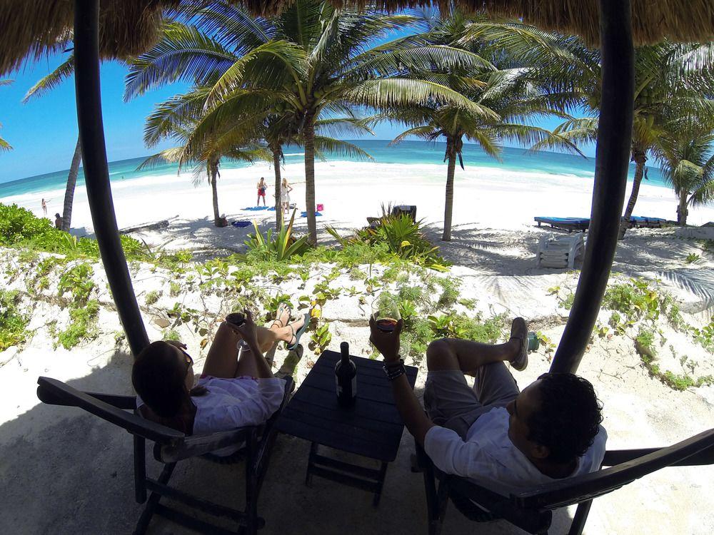 Hotel Cabana Los Lirios Tulum Exterior photo