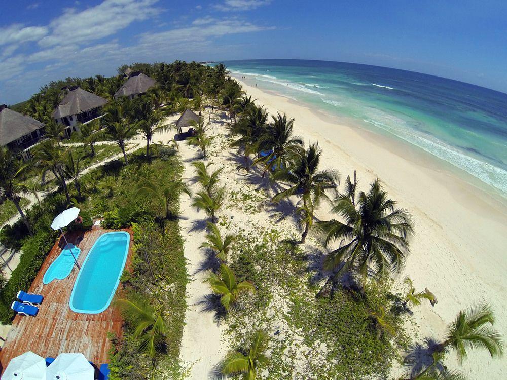 Hotel Cabana Los Lirios Tulum Exterior photo