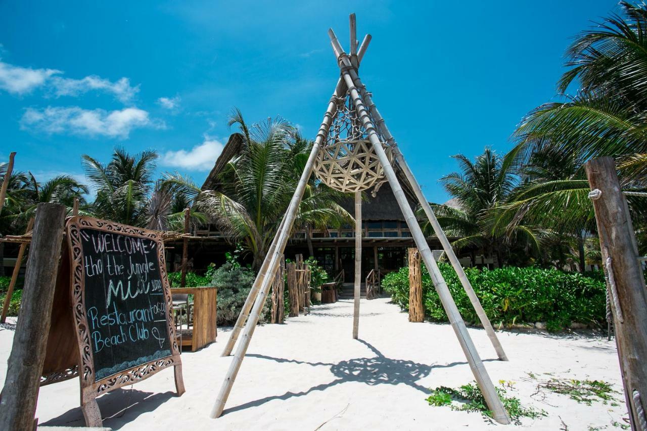 Hotel Cabana Los Lirios Tulum Exterior photo